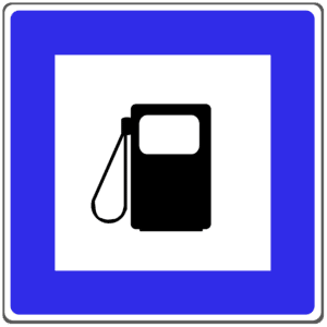 Verkehrszeichen 361 (Tankstelle)