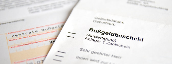 Grosse Erfolgsaussichten Beim Einspruch Gegen Den Bussgeldbescheid