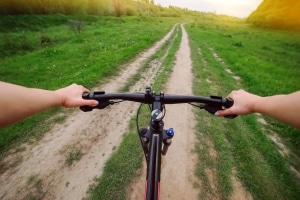 Auch mit dem Fahrradführerschein hört das Lernen nicht auf.