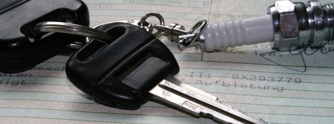 Fahrverbot: Ab wie viel Punkten müssen Sie Autoschlüssel und Papiere zu Hause lassen?