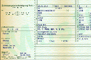 Eine Fahrzeugschein-Kopie im Auto mitzuführen ist nicht untersagt, diese wird jedoch meist nicht anerkannt