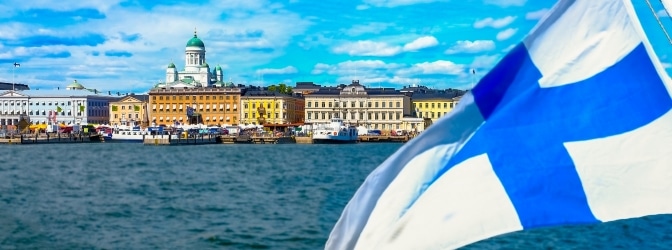 Möchten Sie Finnland mit dem Auto erreichen, können Sie verschiedene Routen wählen.