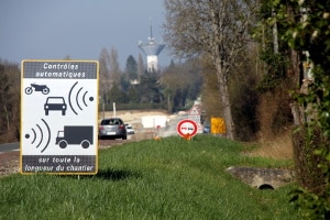 Werden für eine Geschwindigkeitsüberschreitung in Frankreich Punkte ausgesprochen?