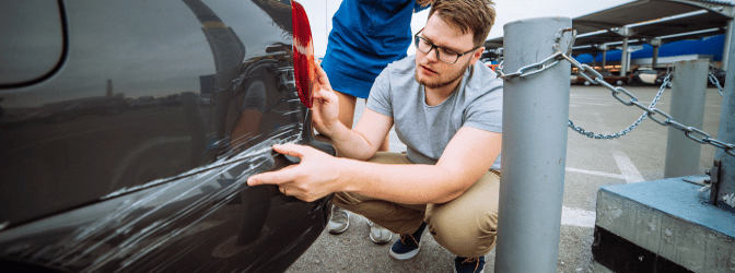 Nur ein Kratzer: Fahrerflucht dürfen Sie trotzdem nicht begehen