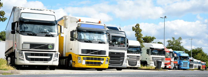 Die LKW-Maut berechnet sich in England anders als in Deutschland.