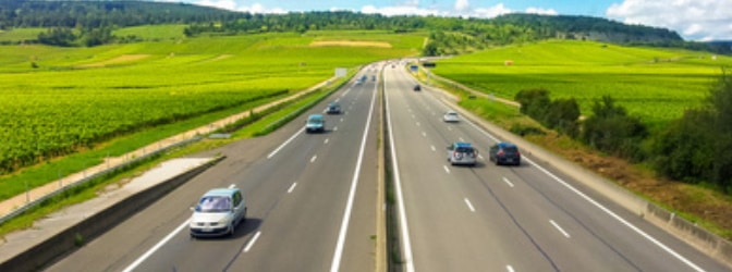 In Rumänien ist die Autobahn gebührenpflichtig.