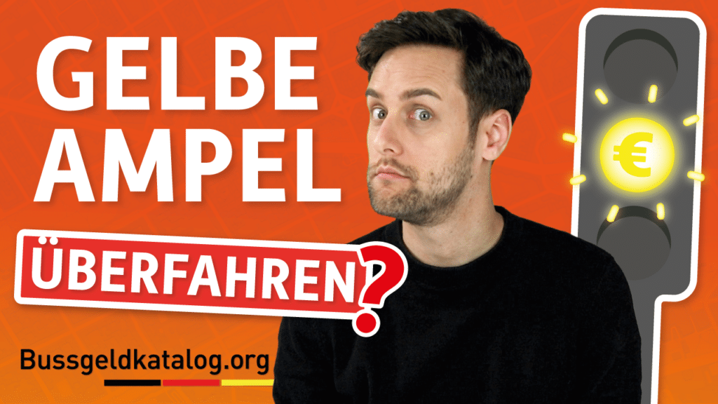 Im Video finden Sie Informationen zu Bußgeldern an der gelben Ampel
