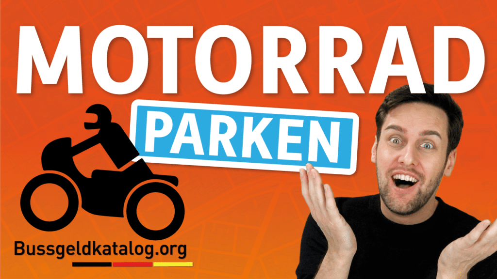 Wie parken Sie ein Motorrad richtig? Mehr dazu im Video.
