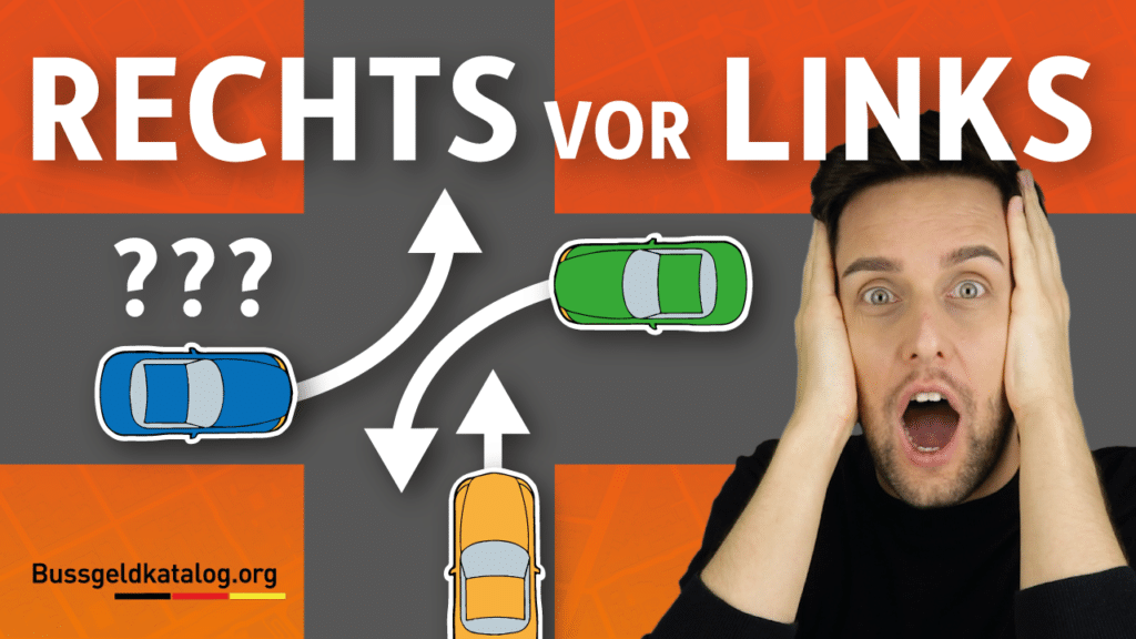 Wie „Rechts vor links“ funktioniert, erfahren Sie im Video.
