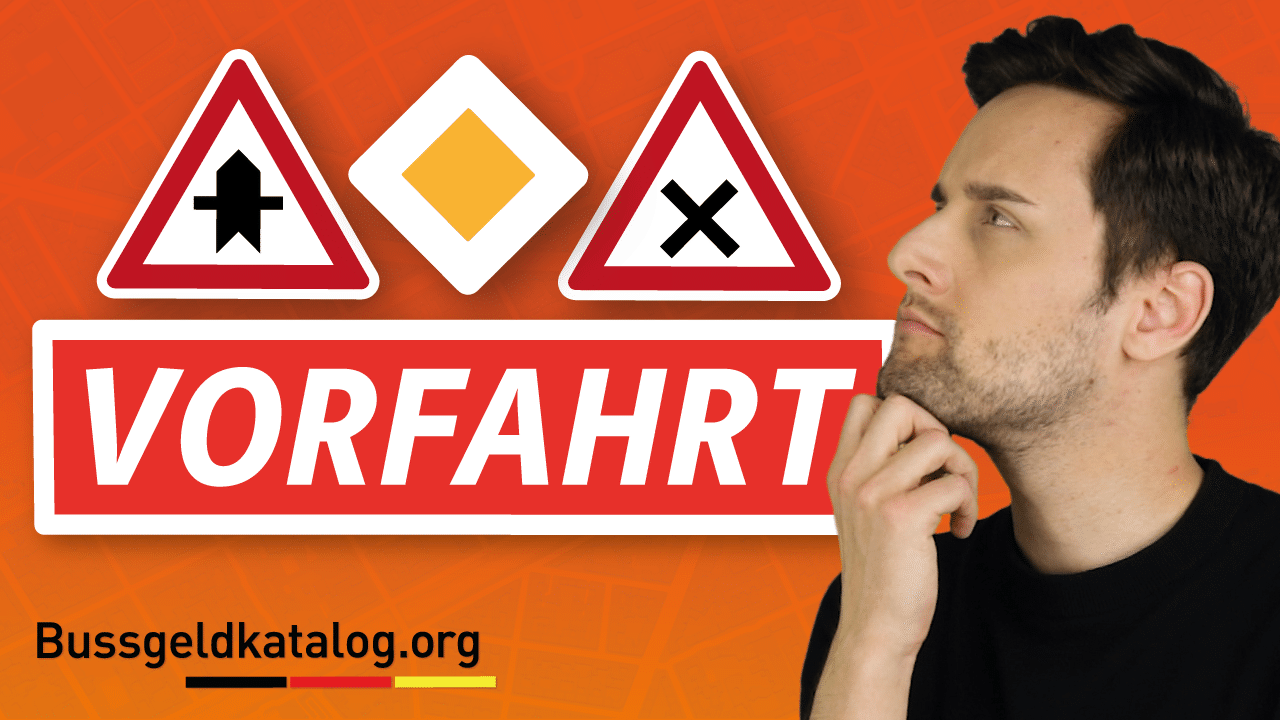 Vorfahrtsschilder Welche Verkehrszeichen gehören dazu?