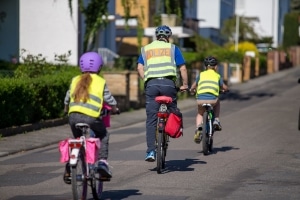 Verkehrserziehung in der Grundschule: In der 4. Klasse steht meist der Fahrradführerschein auf dem Lehrplan.